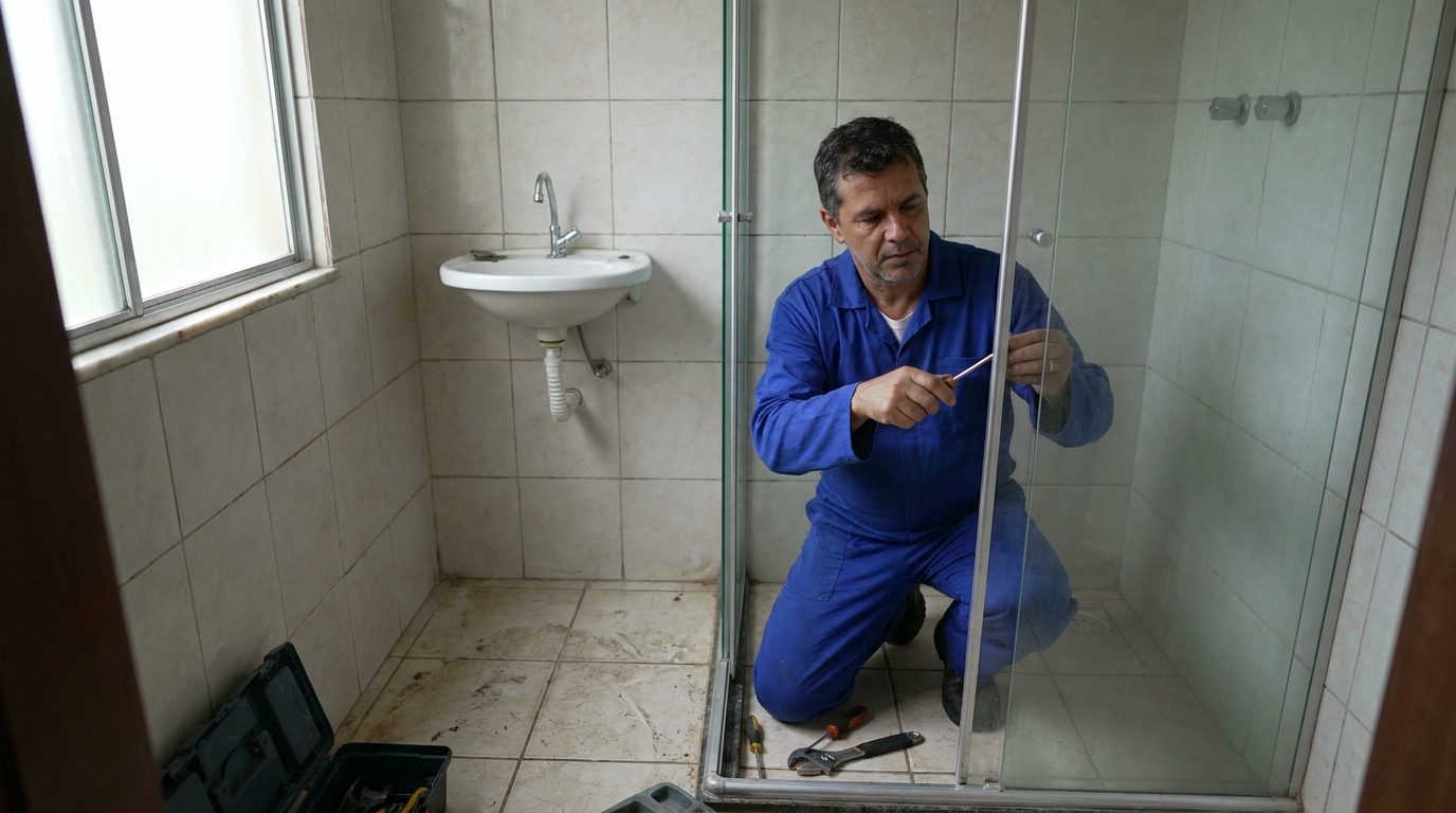Troca de Roldanas e Trilhos em Recife‑PE